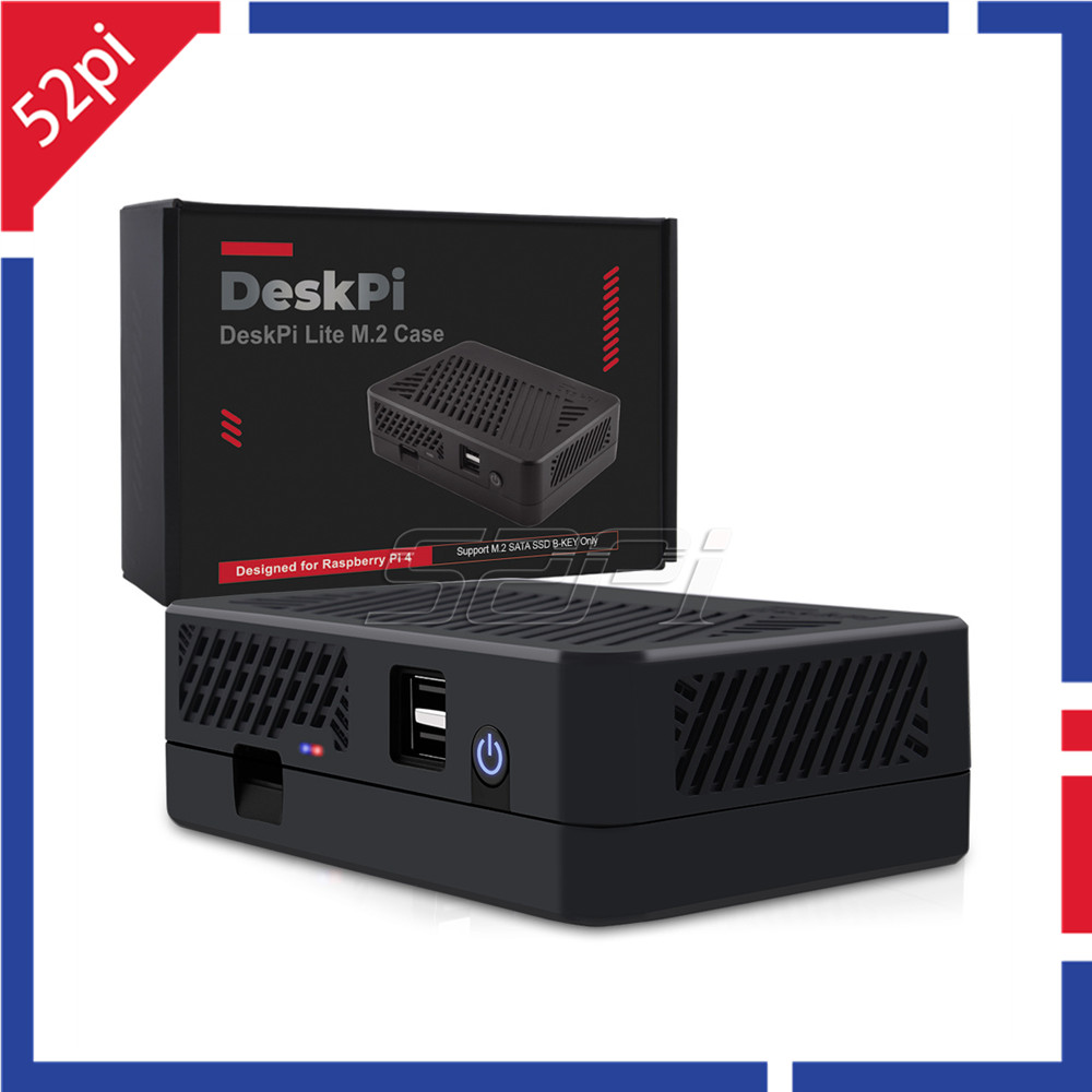 Deskpi Super6C - 52Pi DeskPi Lite NAS Kılıfı ile
