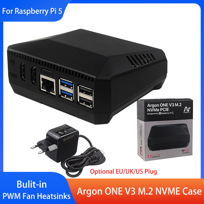 Turing Pi 2 - Argon ONE V3 M.2 NVME Kasa