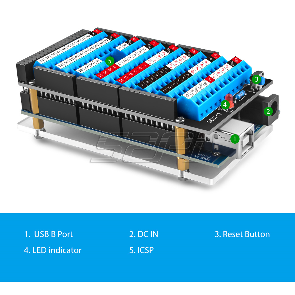 Yeni! Arduino MEGA 2560 R3 Ard - Deskpi Super6C incelemesi ve fiyatı