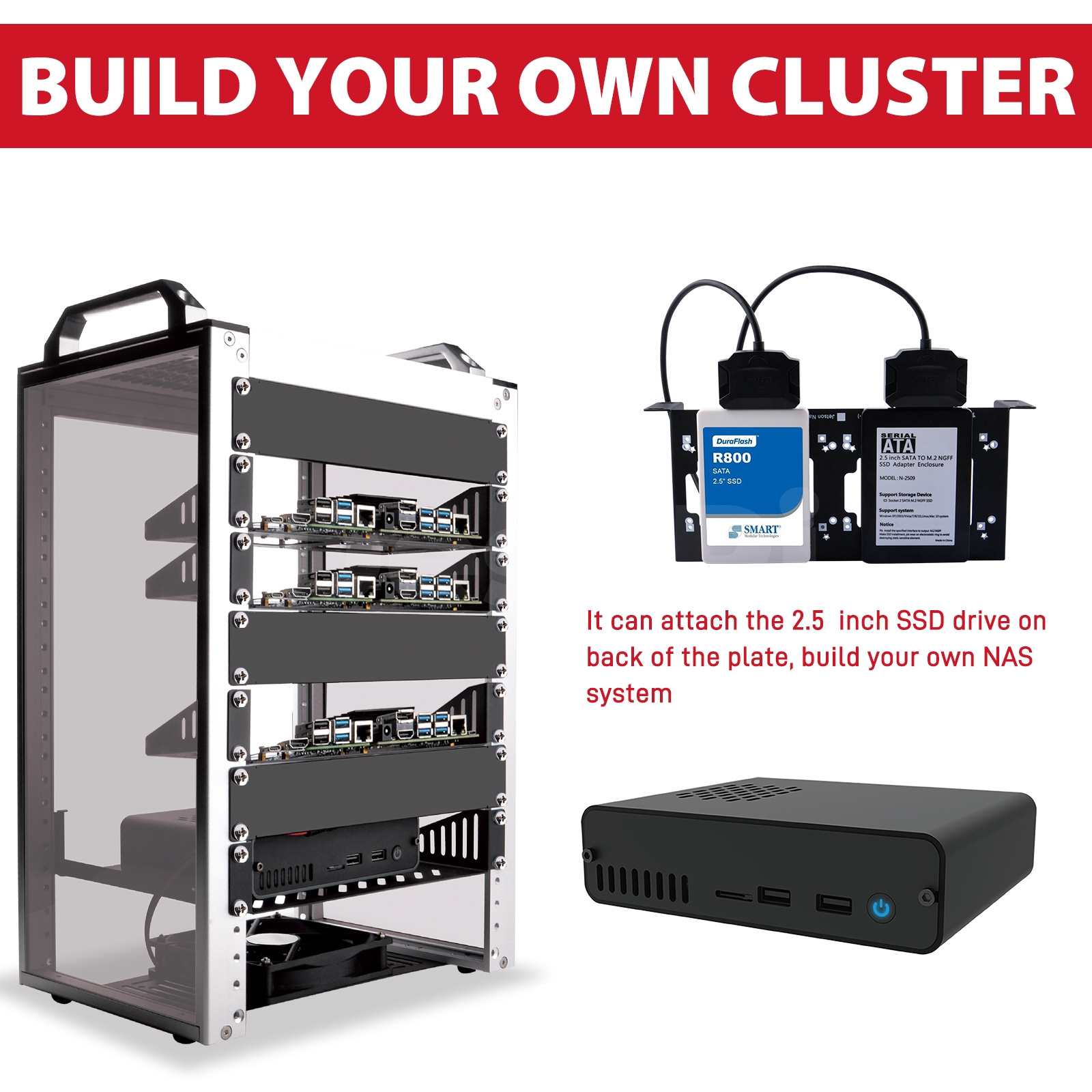 DeskPi RackMate T1 Rackmount,  - Deskpi Super6C incelemesi ve fiyatı